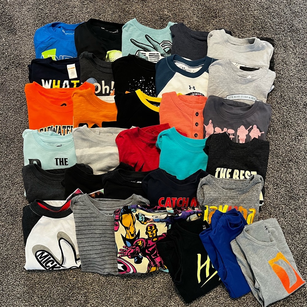 Large Bundle 4T boys tees